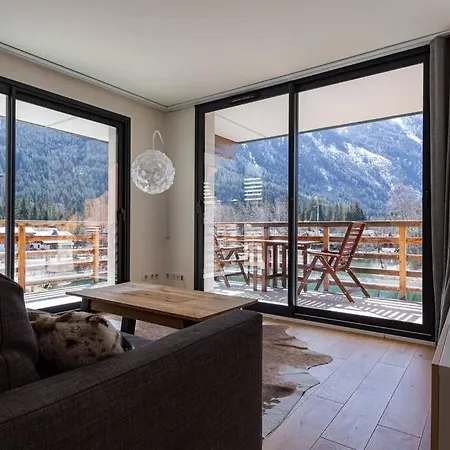 Modern 2Br 5* Pool Gym Spa Garage Mont-Blanc View Chamonix Extérieur photo